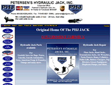 Tablet Screenshot of phjjacks.com